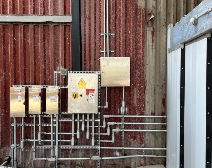 New Stainless Steel Installation for Elevator