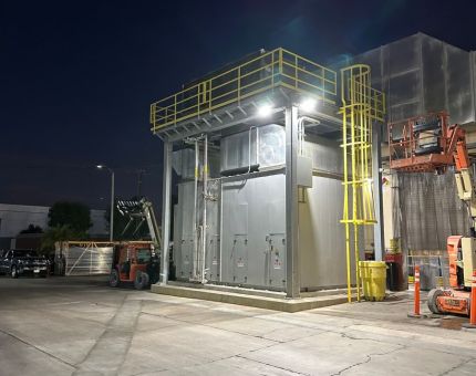 New Air Chiller and Condenser Installation